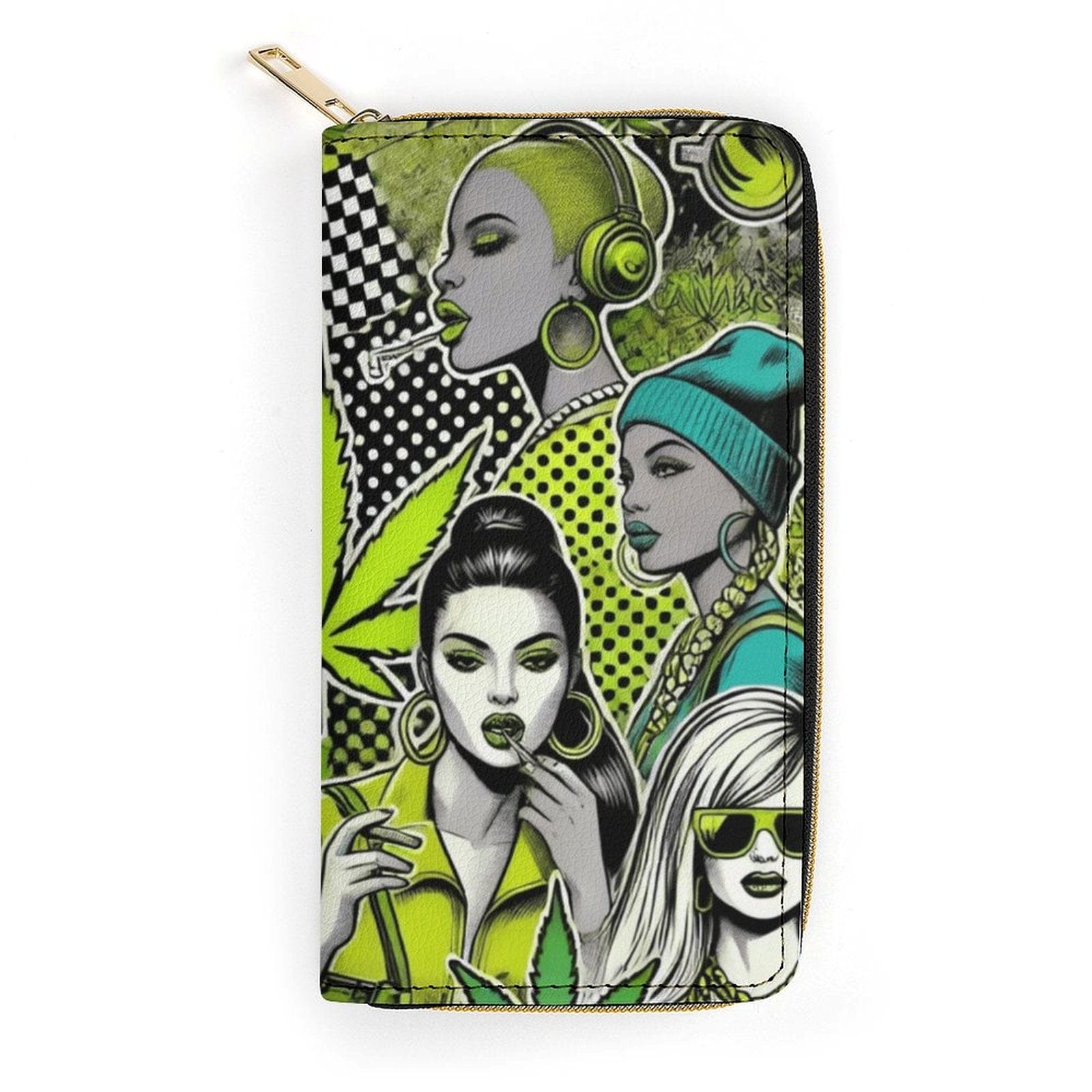 Bad B Leathery wallet White 19.7x10.5cm