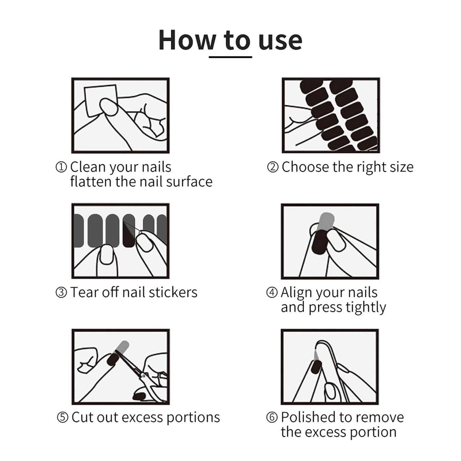 Buds & Lace Nail stickers