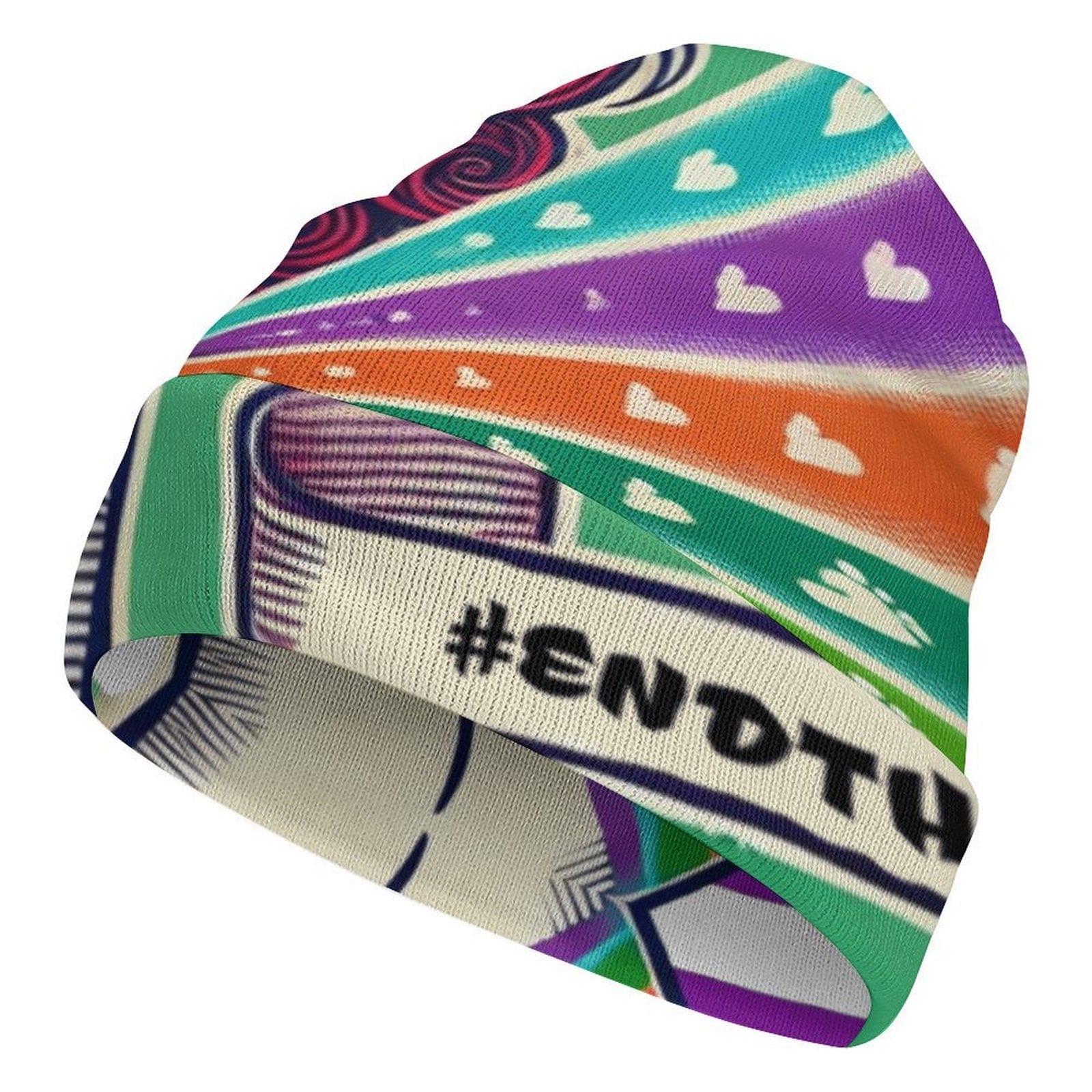 Canadian Stoner Girl Toque White One size