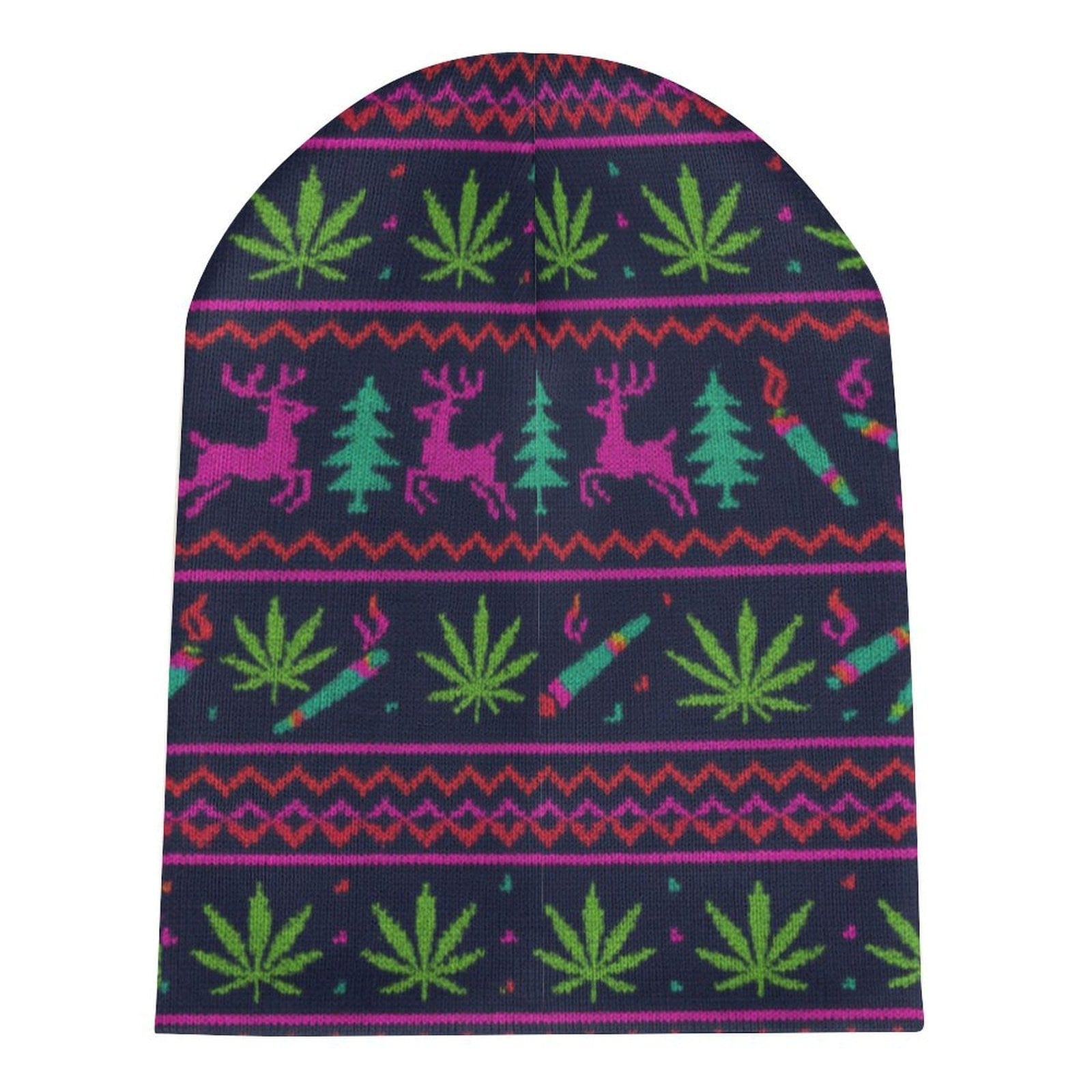 Full printed knitted hat All Over Print Knit Beanie