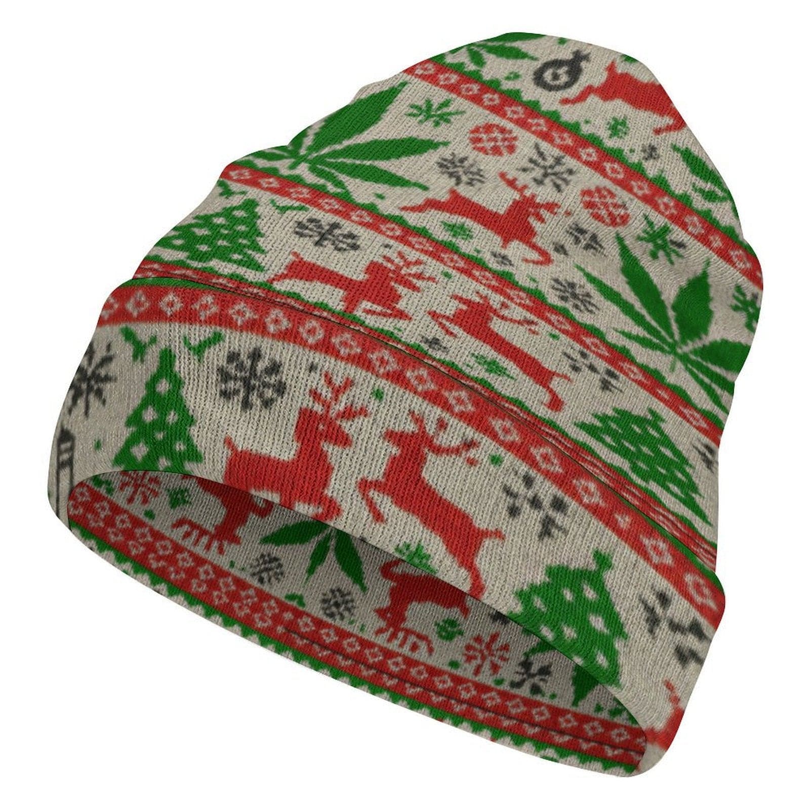 OG Xmas Beanie white One size Beanie for Adults