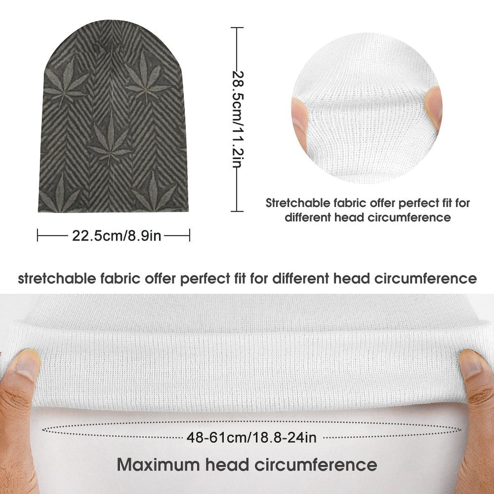 Herbingbone Beanie Beanie for Adults