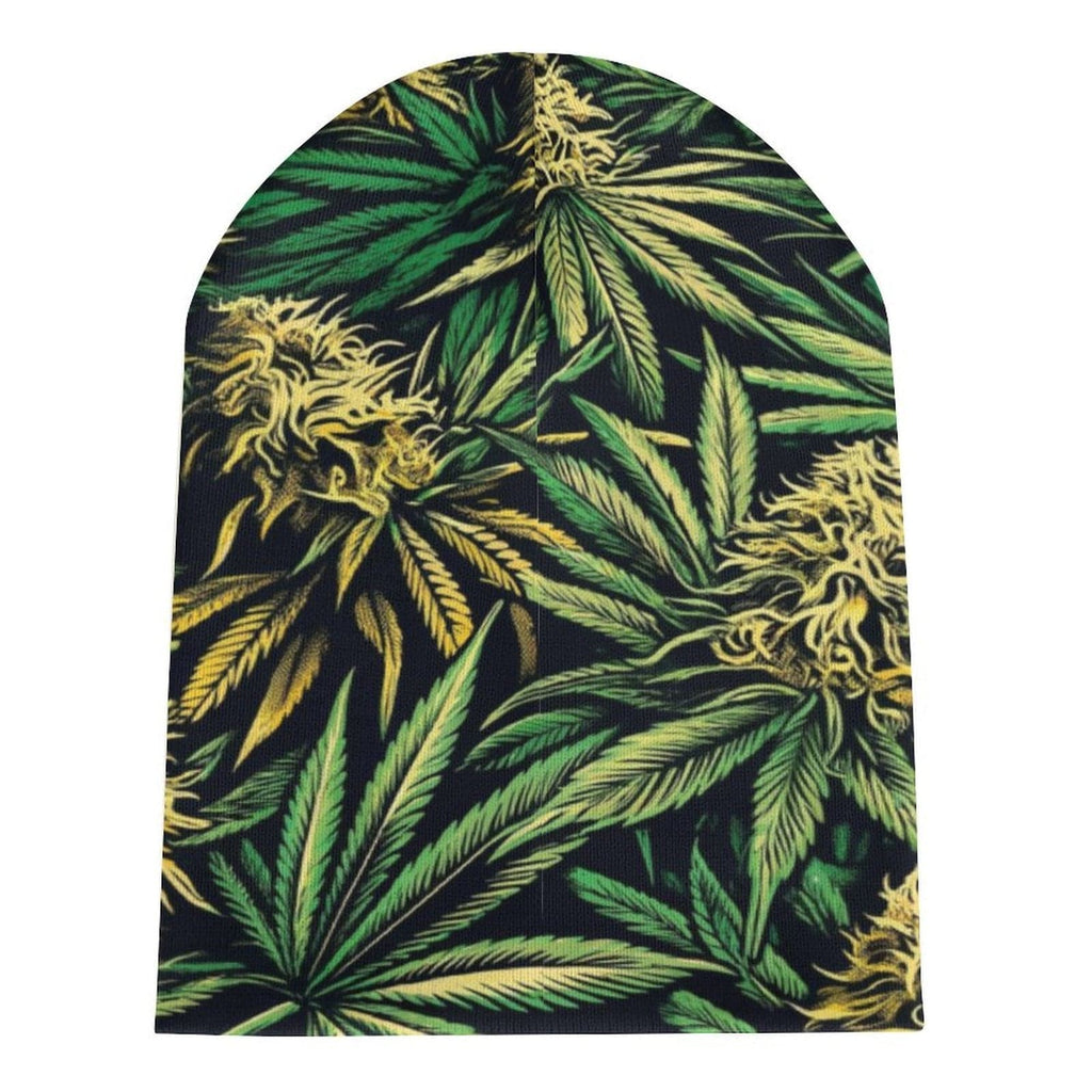 Big Buds Beanie — print detail close-up