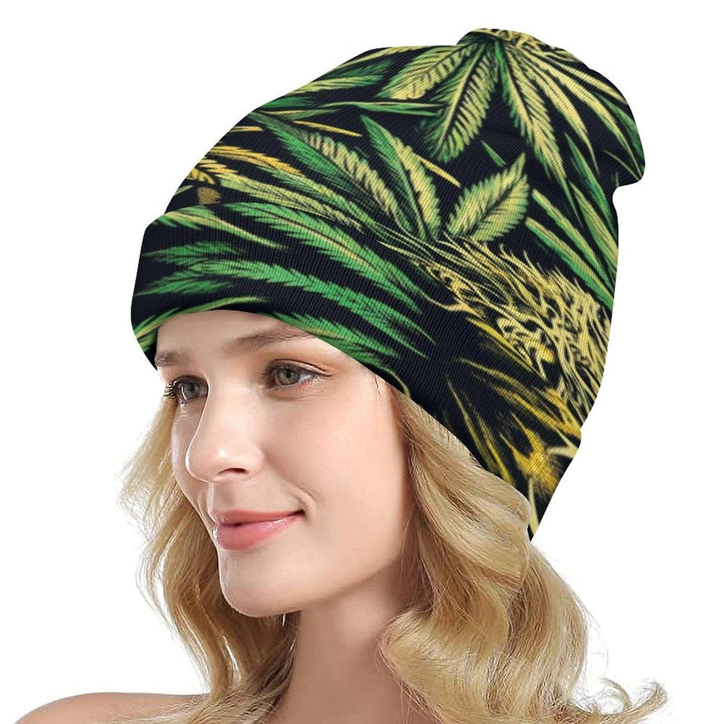 Big Buds Beanie — side view showing fit