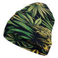 Big Buds Beanie — flat lay top-down view