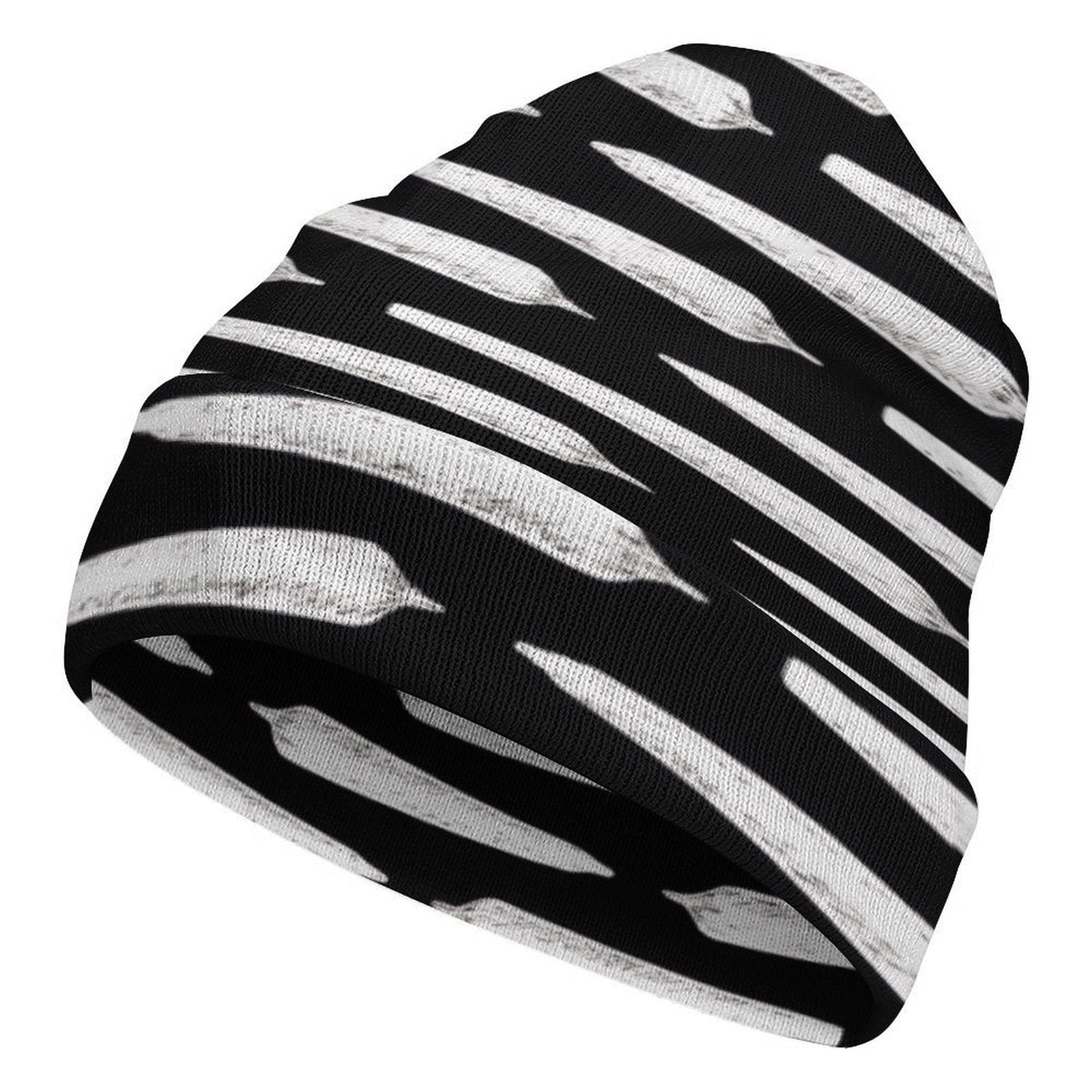 Pre Rolled Beanie white One size