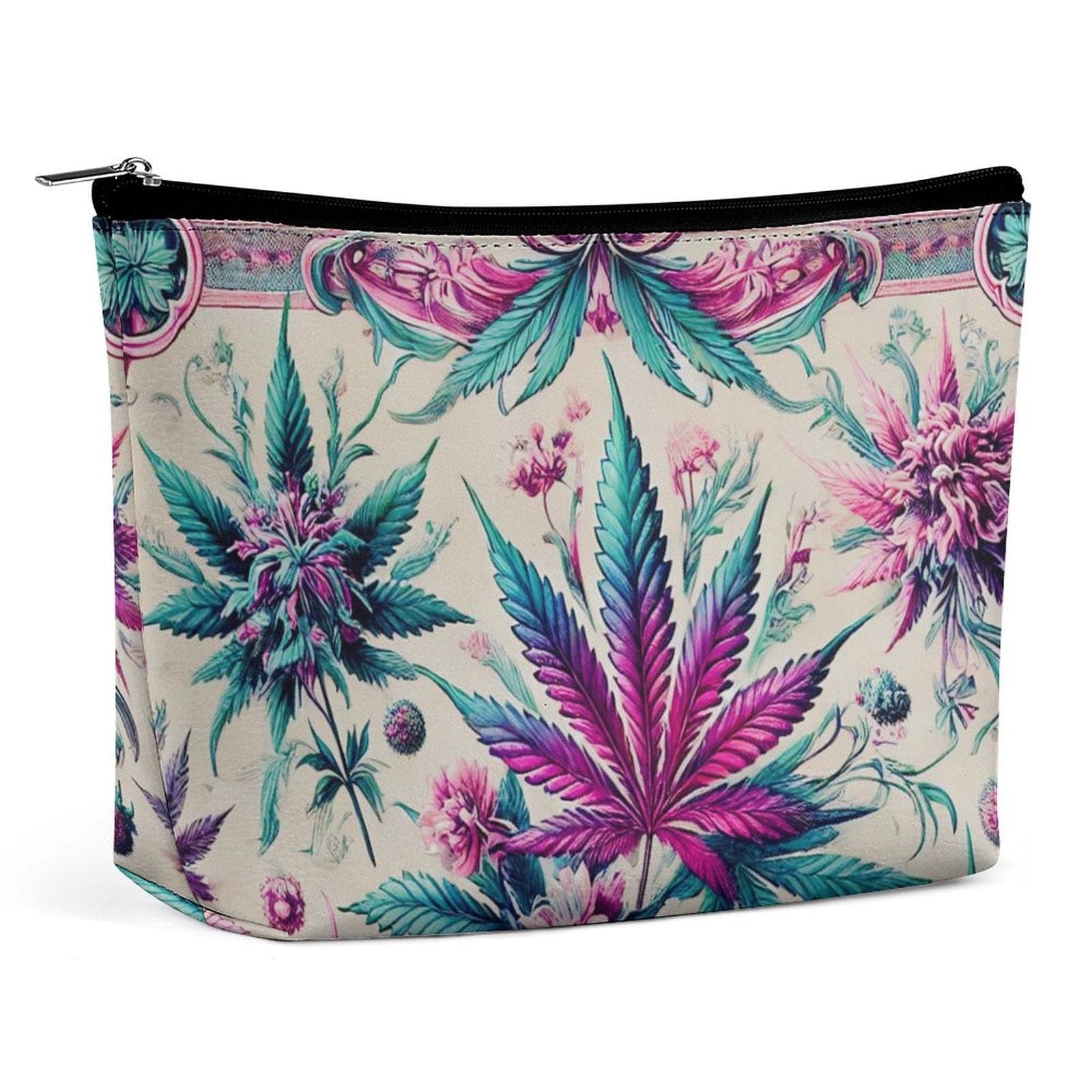 Roller Queen Stash Bag 👑🌿 white One size