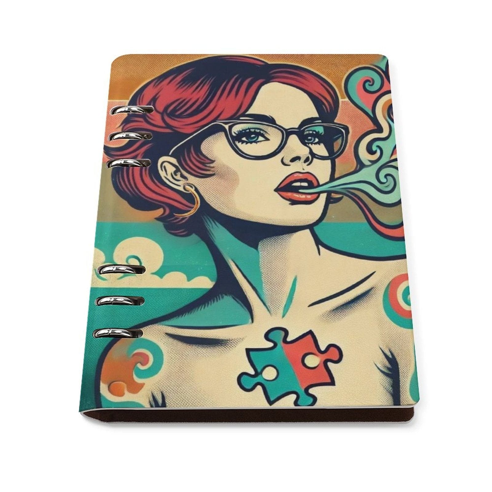 Wasaga Roxy notebook, back cover view