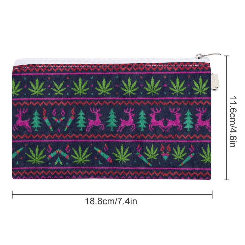 Neon Holiday Stash Pouch stash pouch