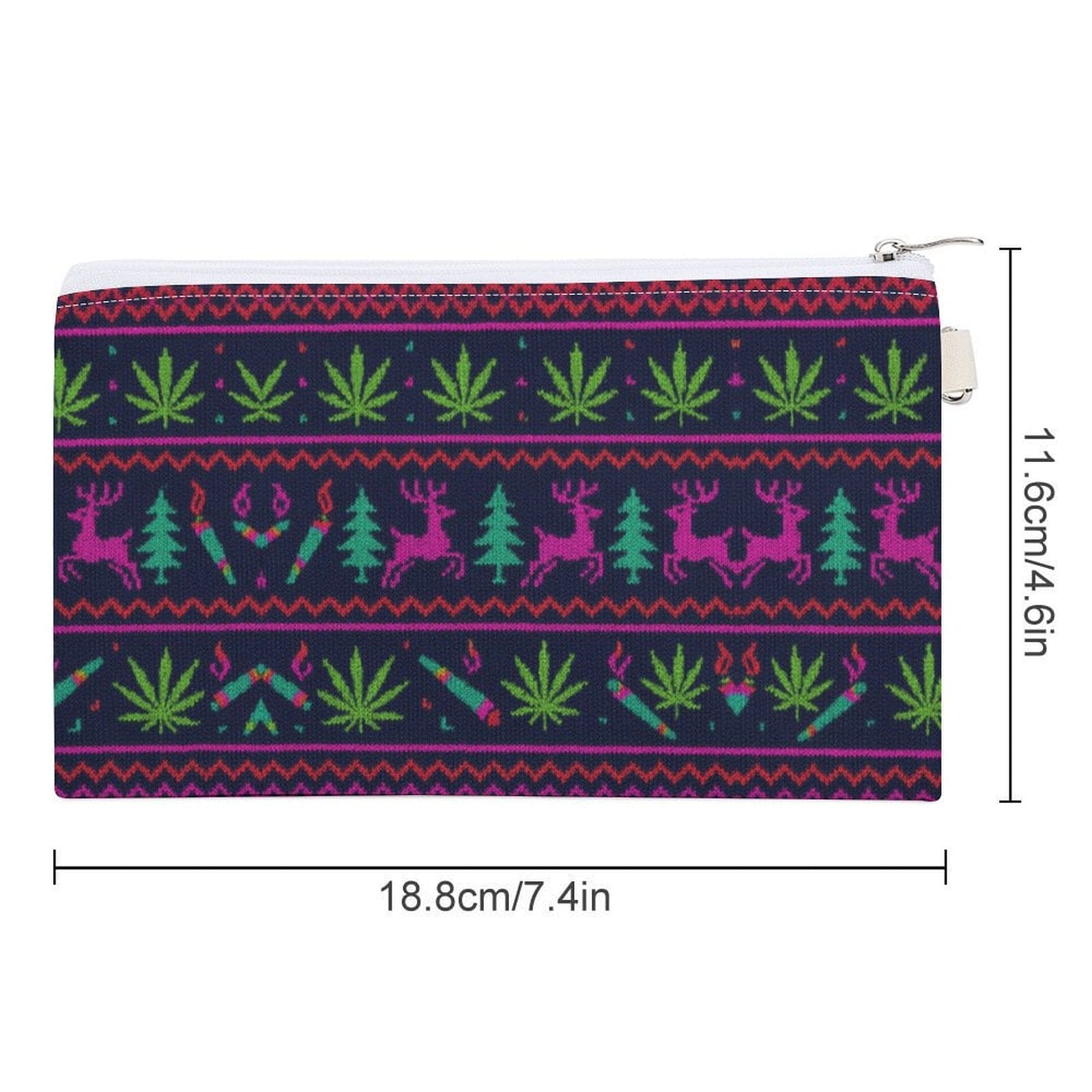 Neon Holiday Stash Pouch stash pouch