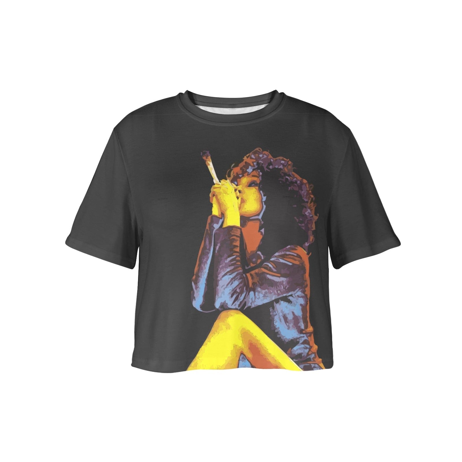 Hotbox Goddess Crop Top Women's Cropped T-shirt (T80)