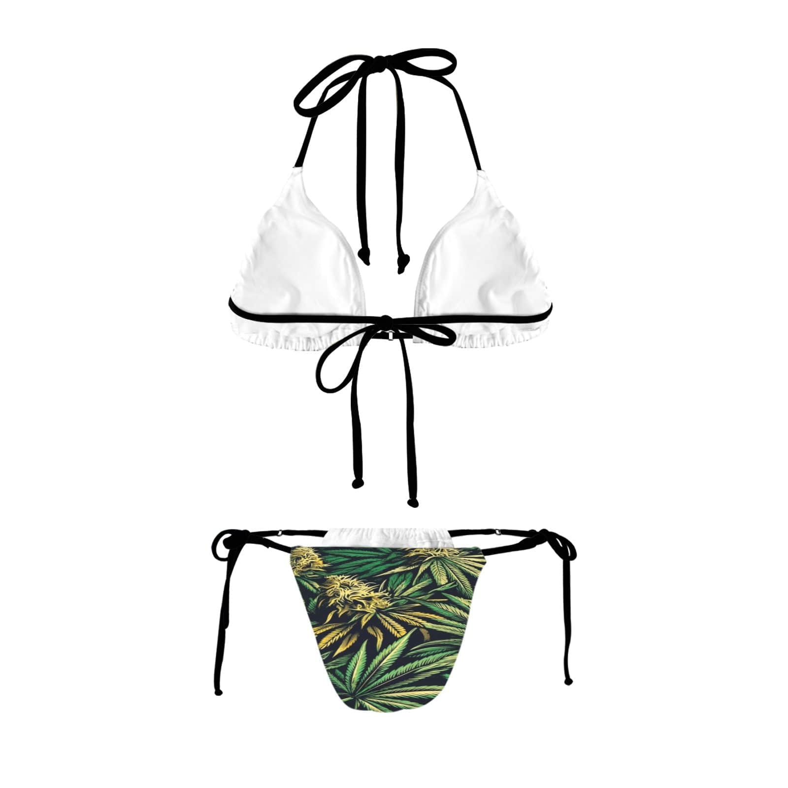 Big Buds String Bikini Set Women's Halter String Bikini Set