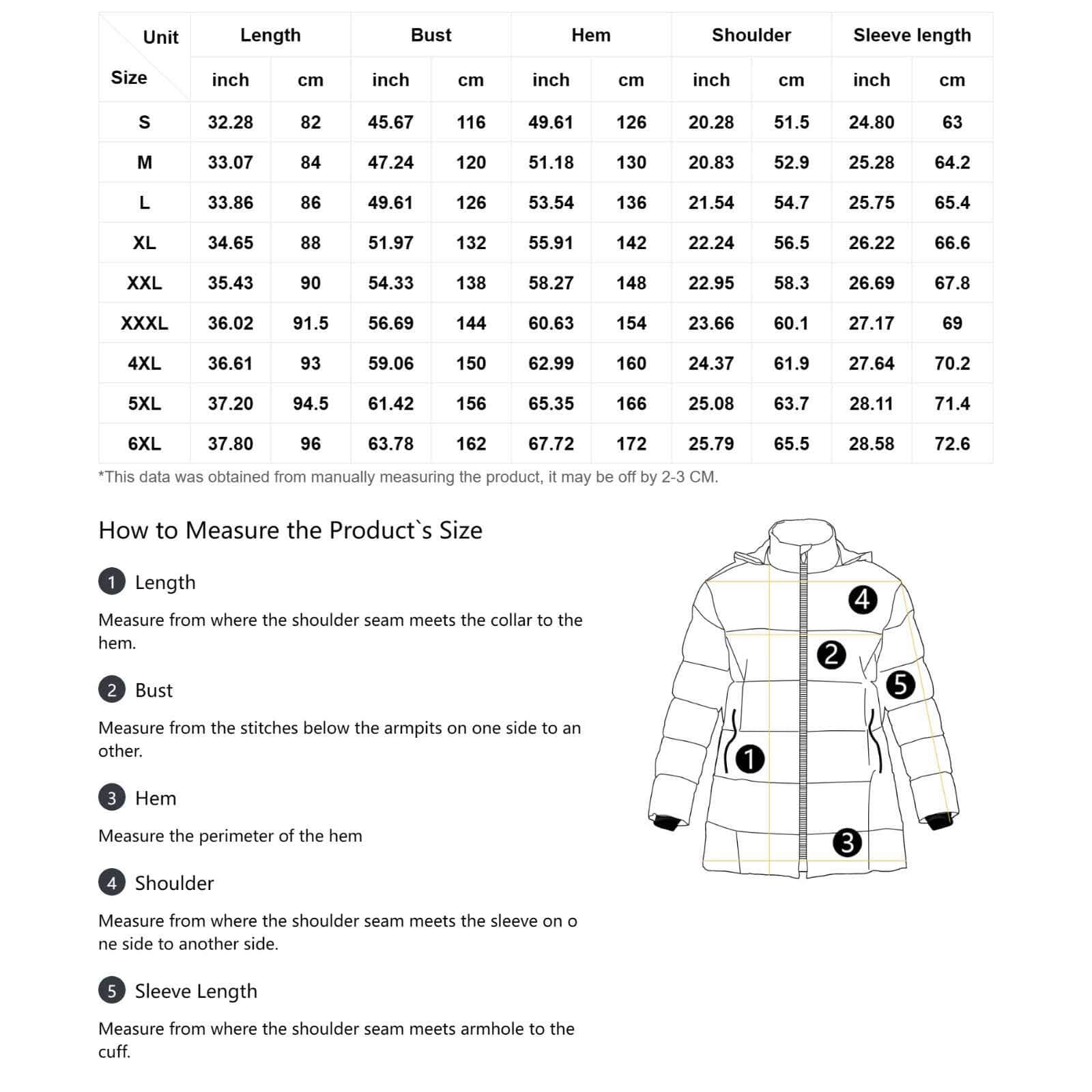 Women's Hooded Puffer Coat winter jacket