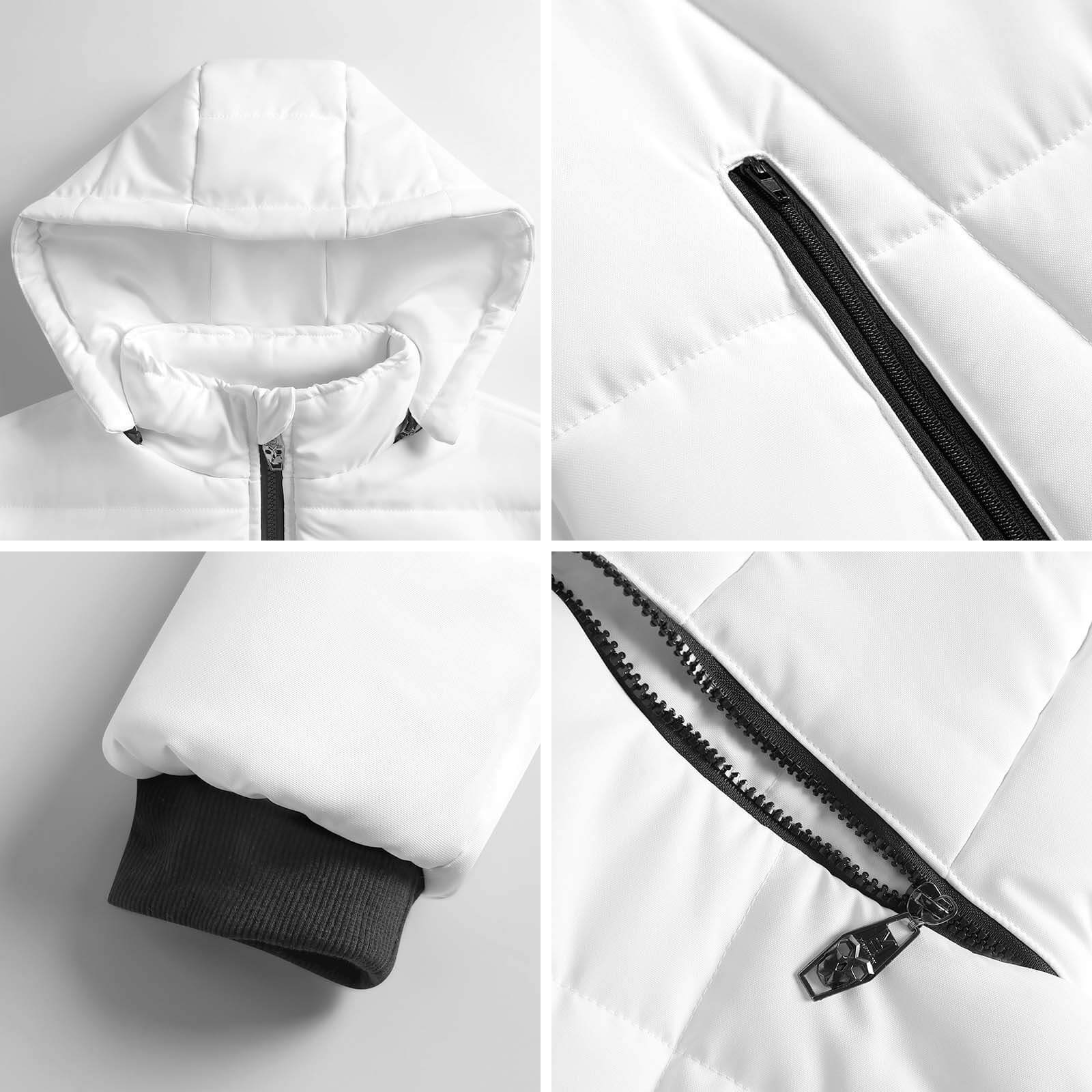 Pre Rolled Hooded Puffer Coat winter jacket