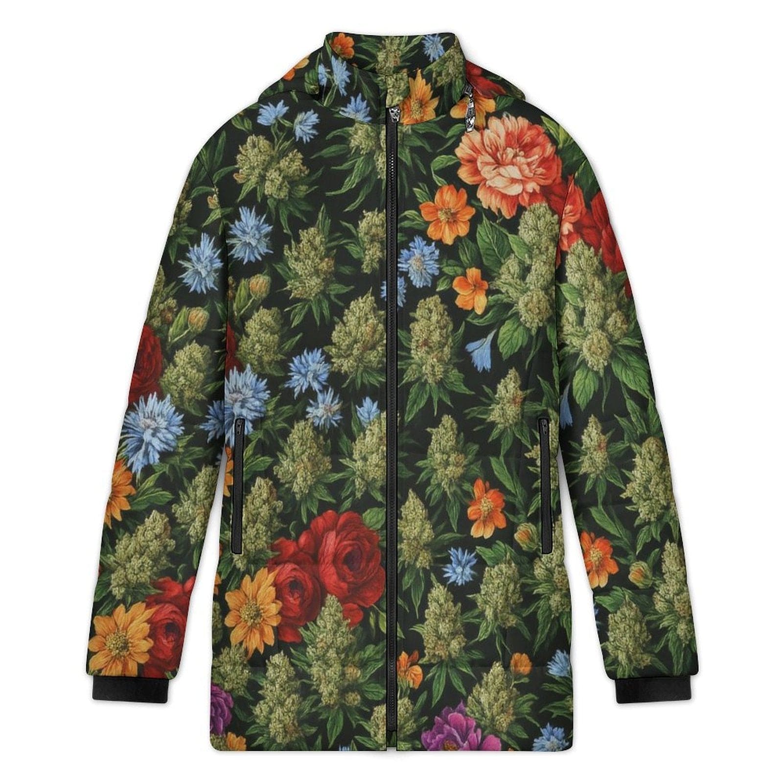 Bloom Hooded Puffer Coat – JANE DOPE