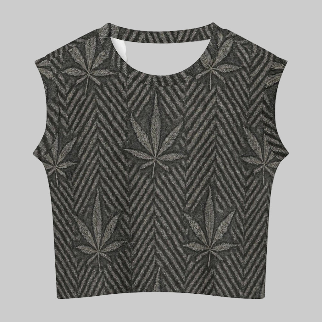 Herbingbone Knit vibe Tank vest