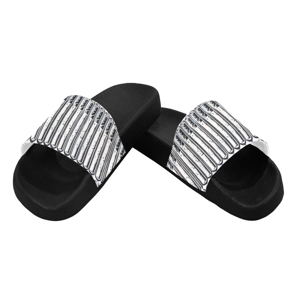 Pre-Rolled Slides 💨🖤 Women's Slide Sandals (057)