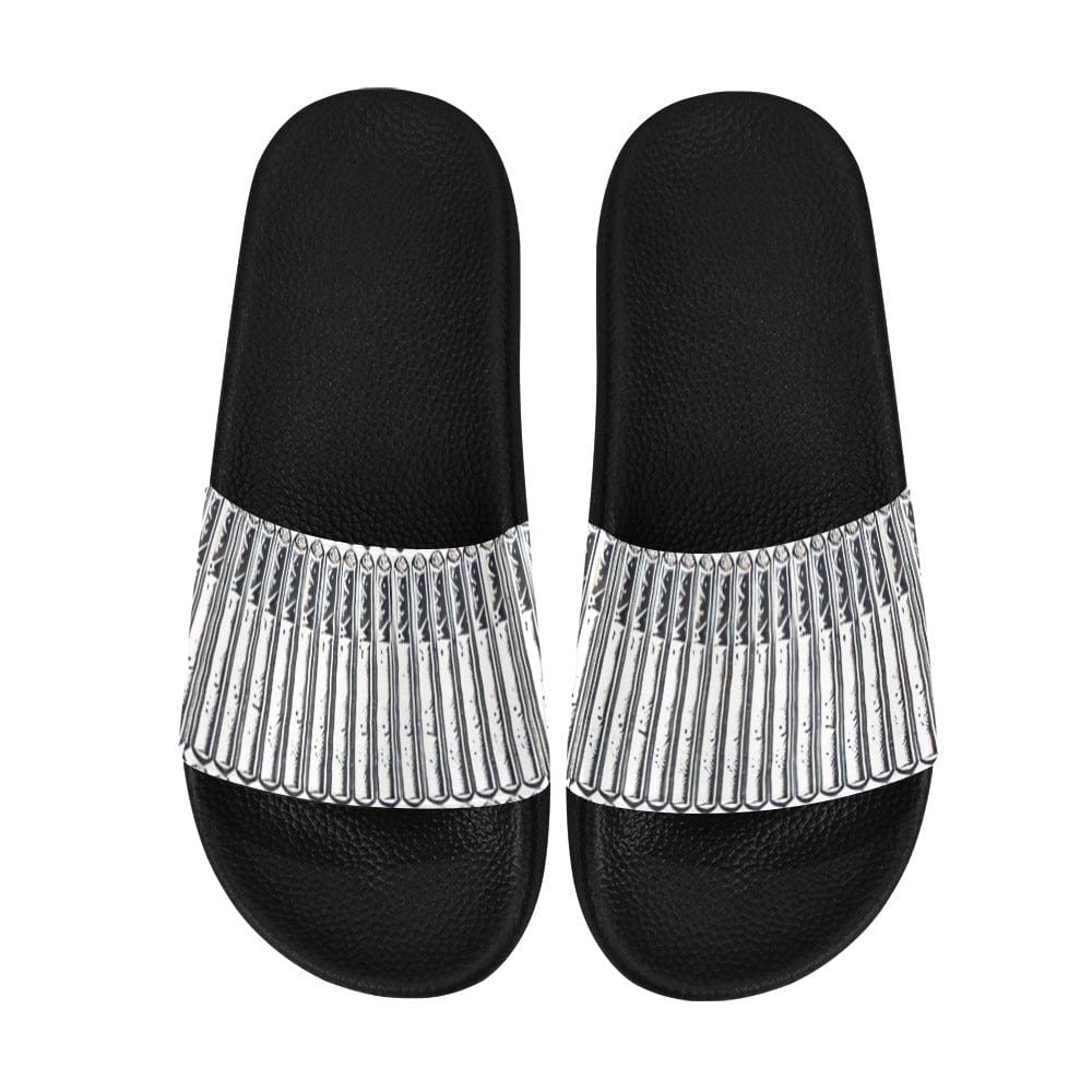 Pre-Rolled Slides 💨🖤 Women's Slide Sandals (057)