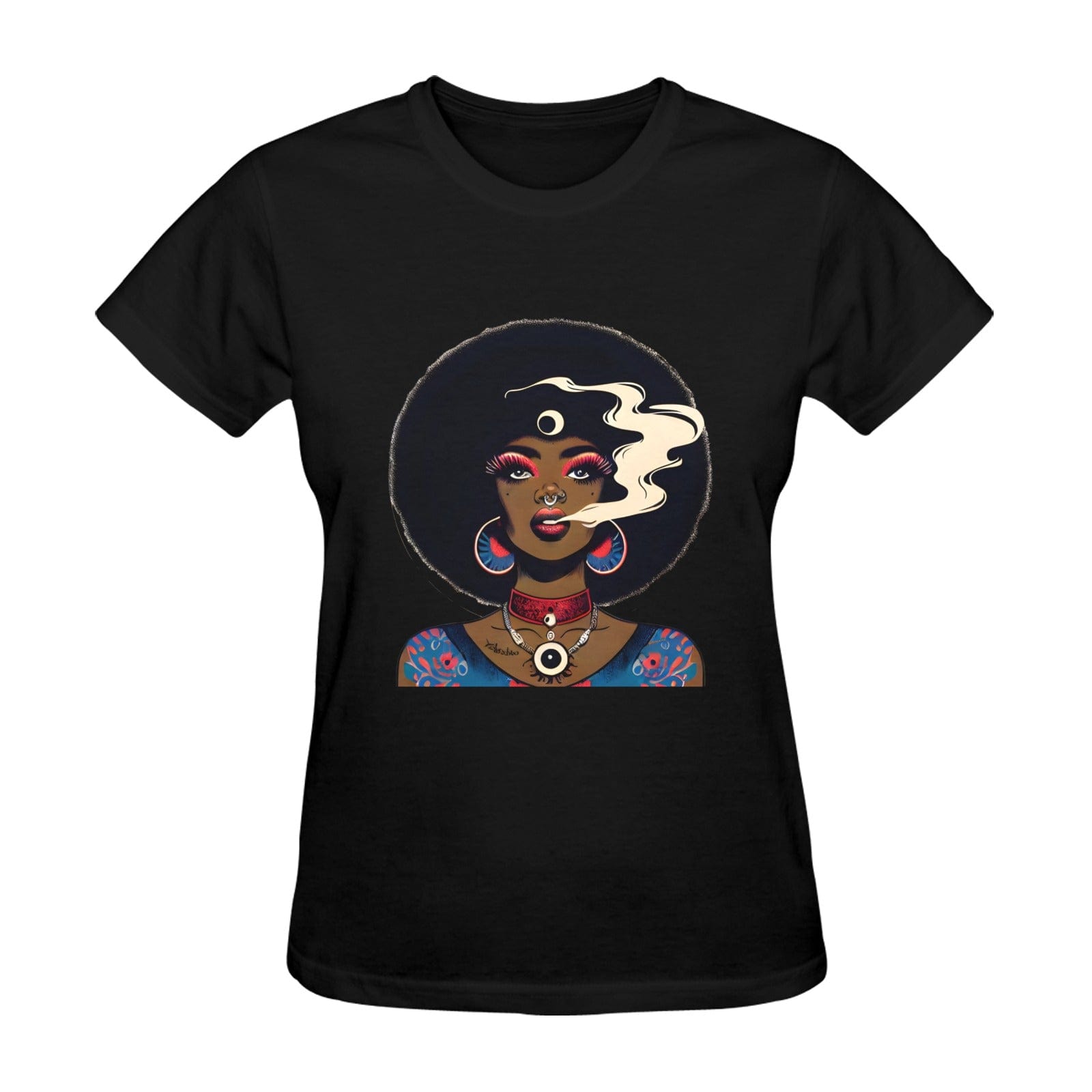 Au Natural Dope T BLK women's T shirt