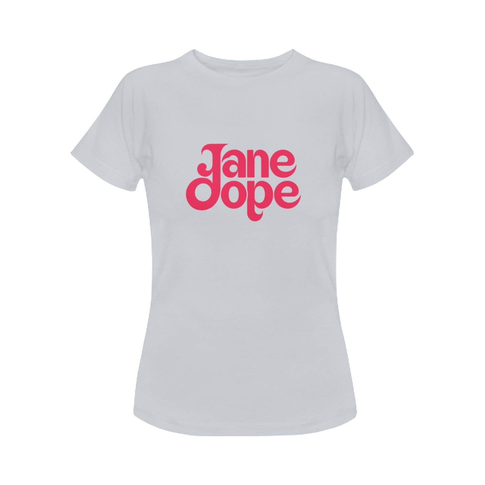 Classic Women's Jane Dope T Jane DopeClassic Women's T - gray Women's Classic T-Shirt (Model T17） women's T shirt