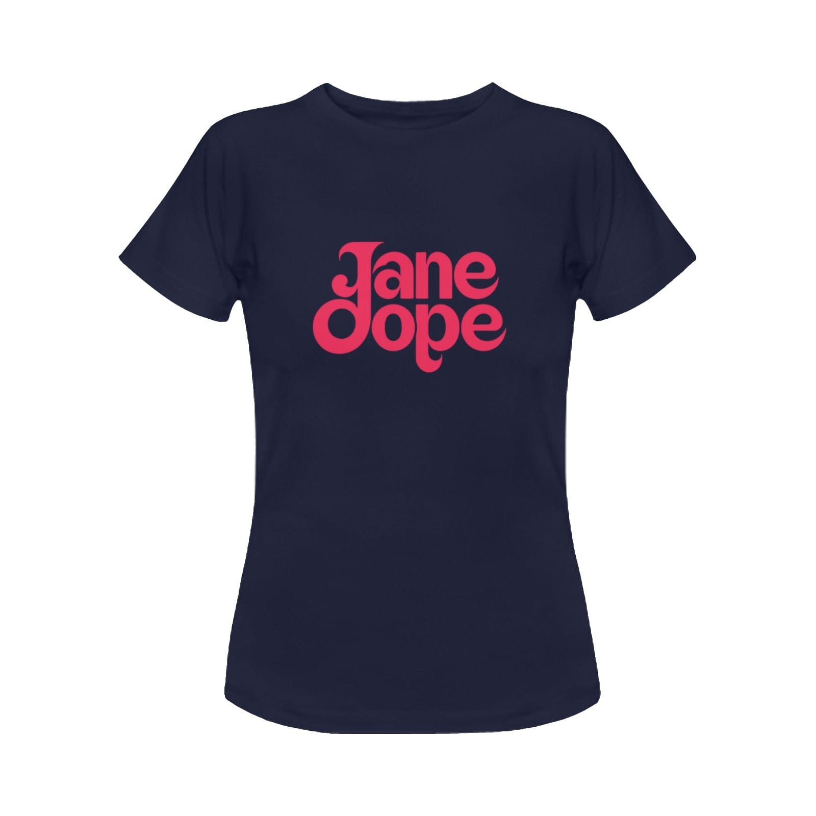 Classic Women's Jane Dope T Jane DopeClassic Women's T - navy Women's Classic T-Shirt (Model T17） women's T shirt