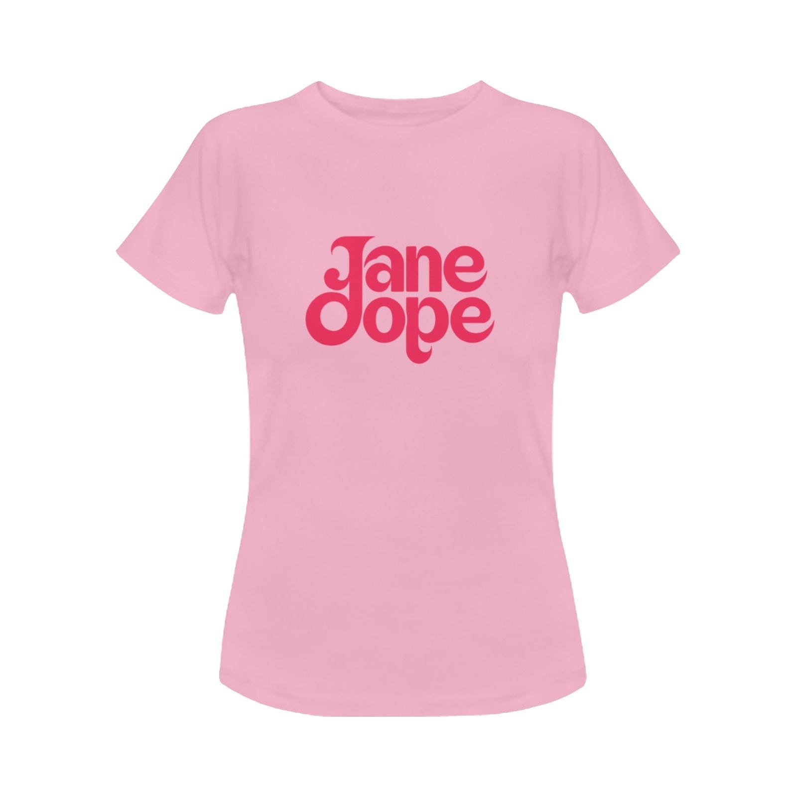 Classic Women's Jane Dope T Jane DopeClassic Women's T -pink Women's Classic T-Shirt (Model T17） women's T shirt