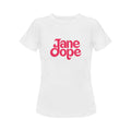 Classic Women's Jane Dope T Jane DopeClassic Women's T - White Women's Classic T-Shirt (Model T17） women's T shirt