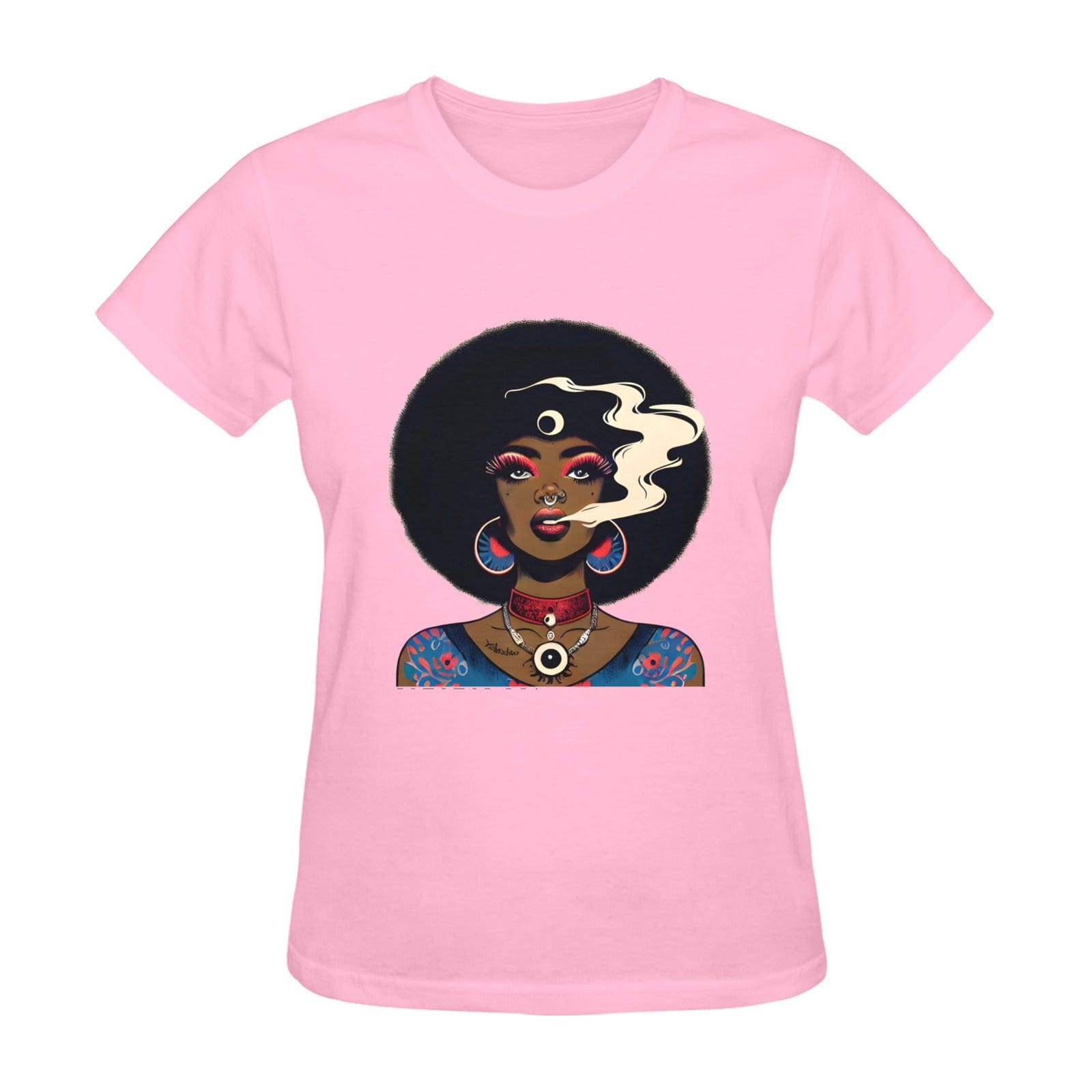 Au Natural Dope T pink women's T shirt