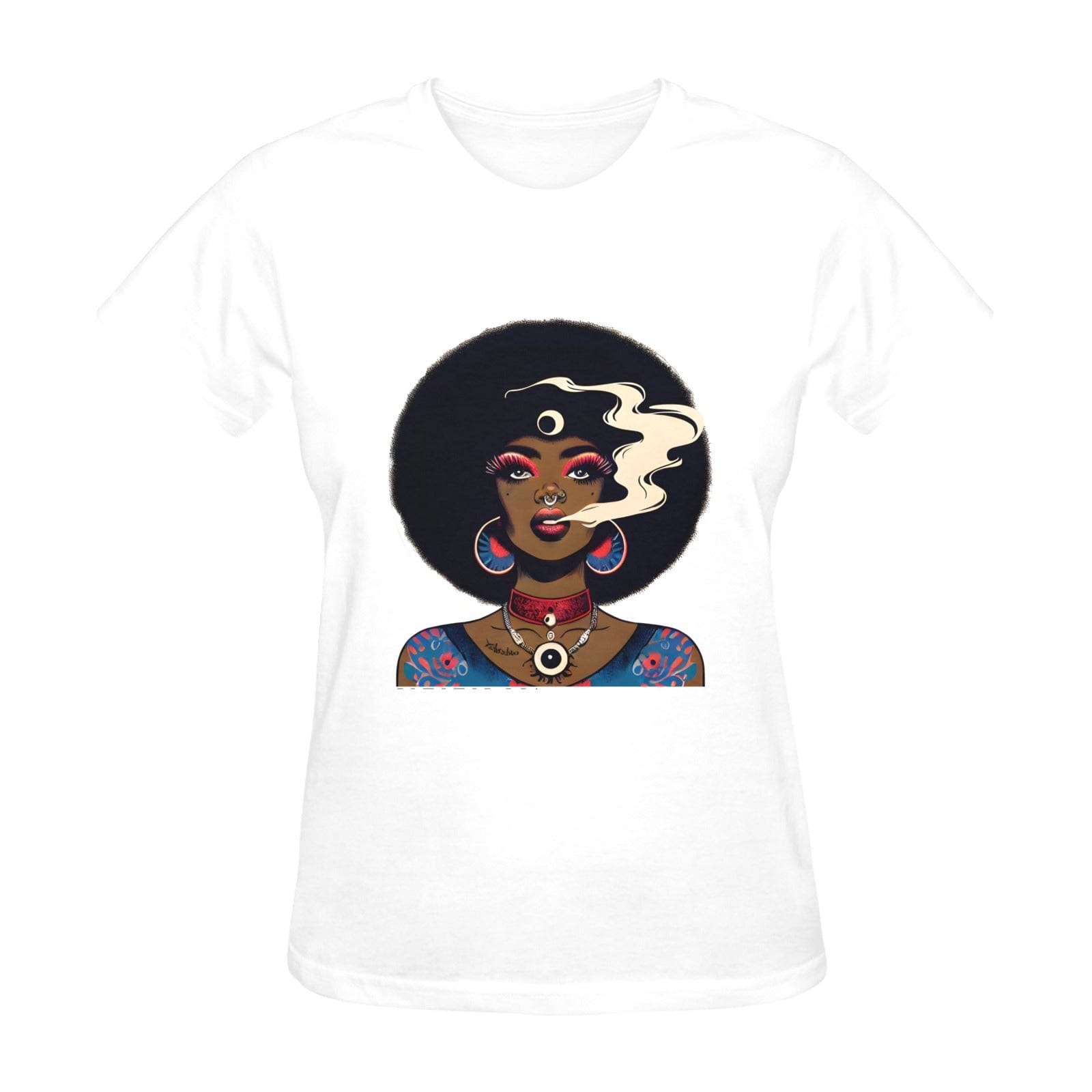 Au Natural Dope T white women's T shirt