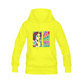 Canadian Stoner Girl Hoodie Canadian Stoner Girl Hoodie - Yellow Men's Classic Hoodie (Remake) (Model H10)
