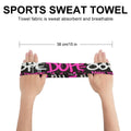 Dope Athletic Headband — print close-up
