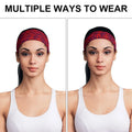 Dope Athletic Headband — flat lay top-down