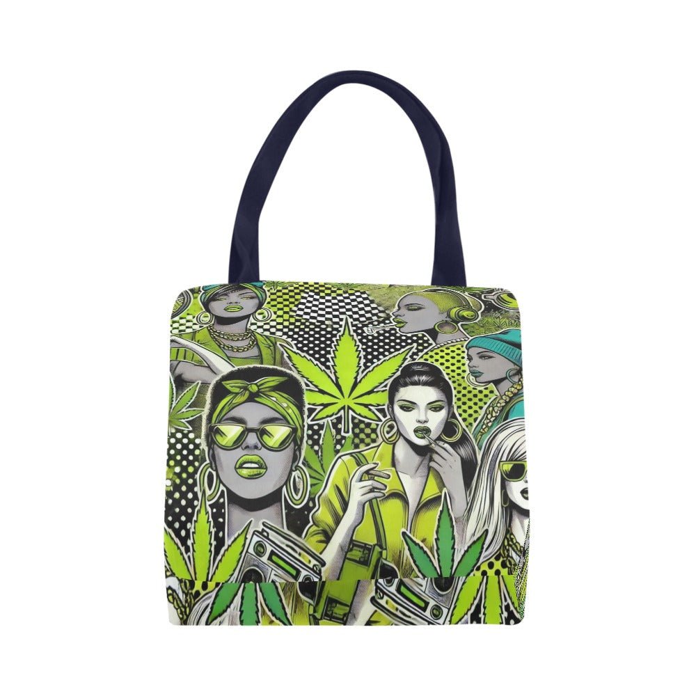 Bad B Beach Tote — lifestyle flat lay