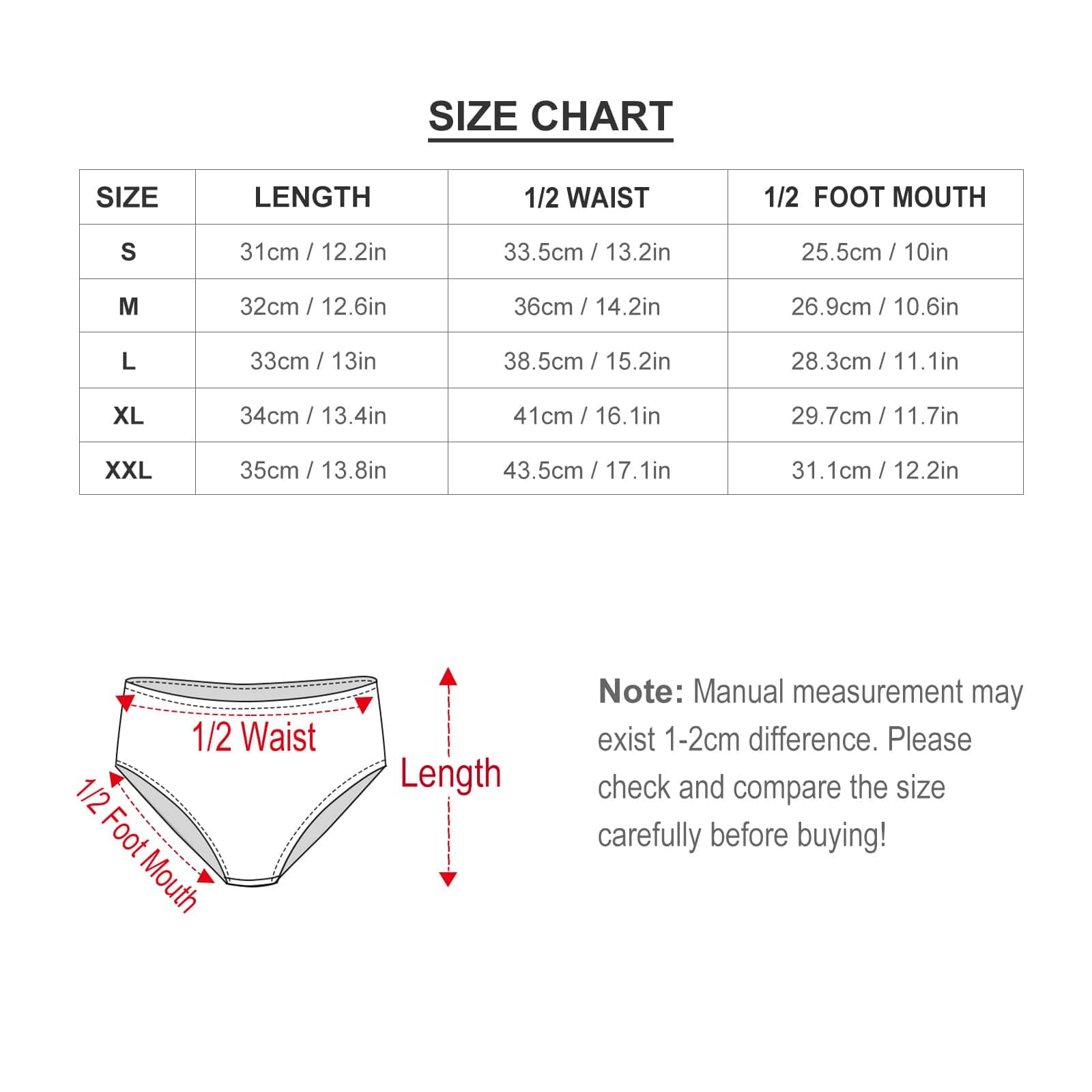 Bad B high waist undies underwear