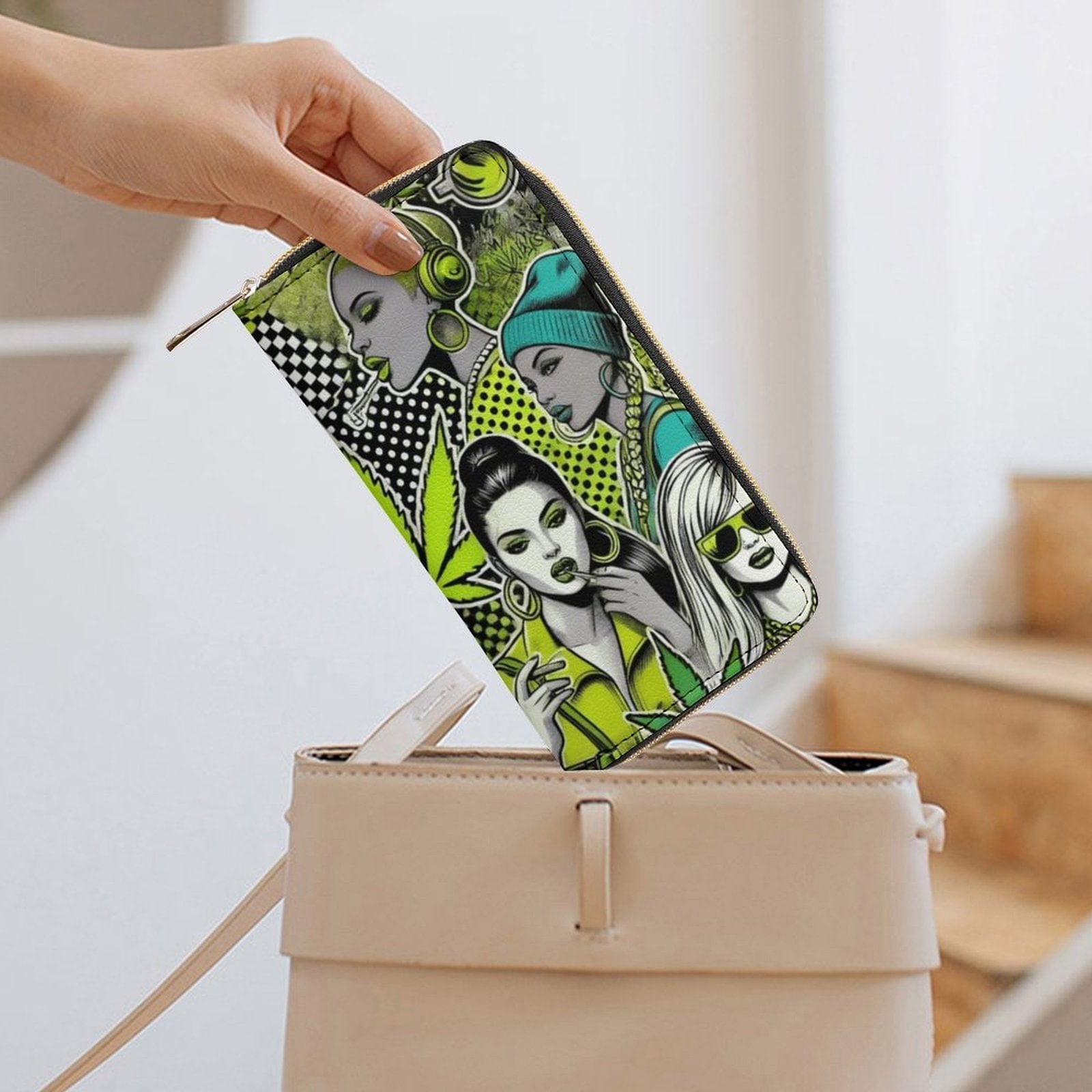 Bad B Leathery wallet