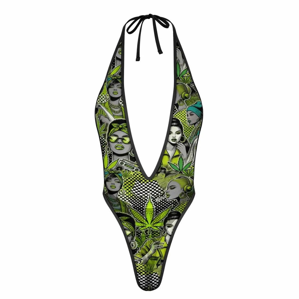 Tanga Bad B escotada en V