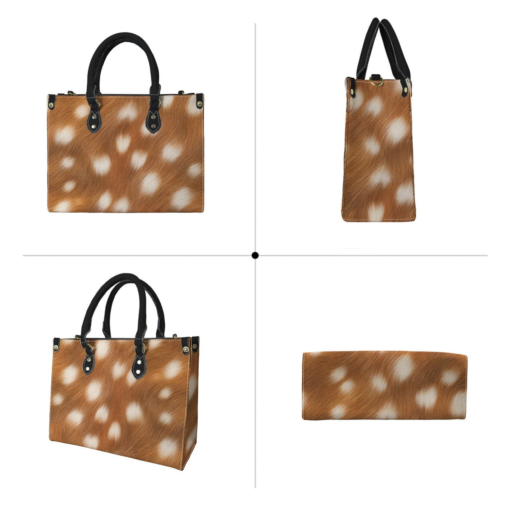 Bambi Purse Vegan Leather — open interior view