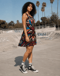 Batik Bliss Skater Dress Artsadd