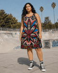 Batik Bliss Skater Dress Artsadd