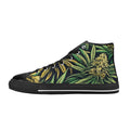 Big Buds Classic Black Tops Women's High Top Canvas Shoes (017)