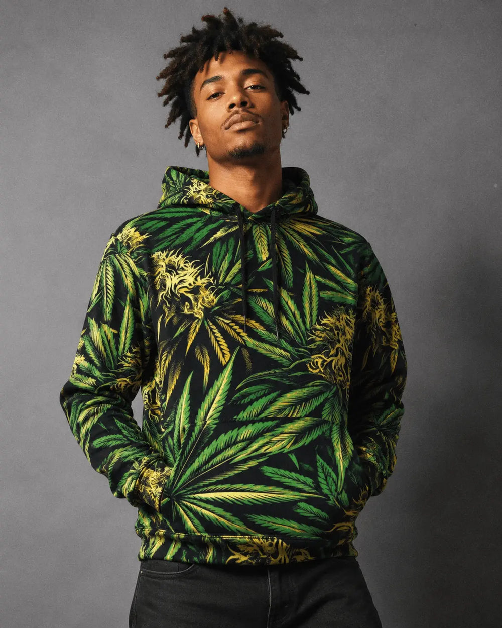 Sudadera con capucha para hombre Big Buds