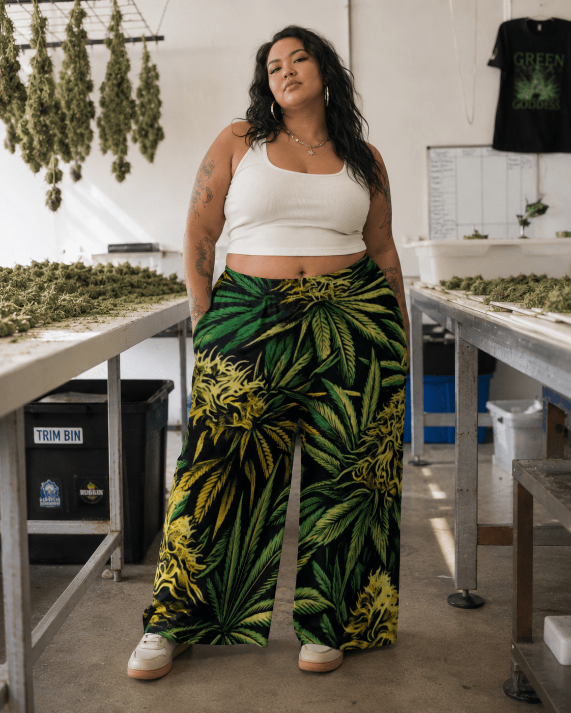 Big Buds Wide leg pants Artsadd