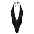 Black Widow Deep-V Thong