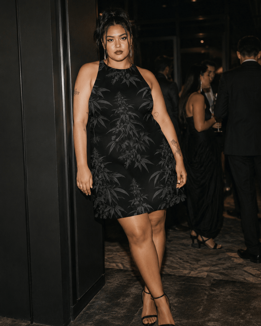 Black Widow Little Black Dress Artsadd