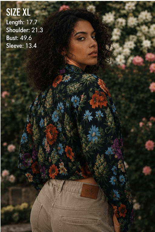 Bloom Cropped Jacket | 245GSM Cotton Yoycol