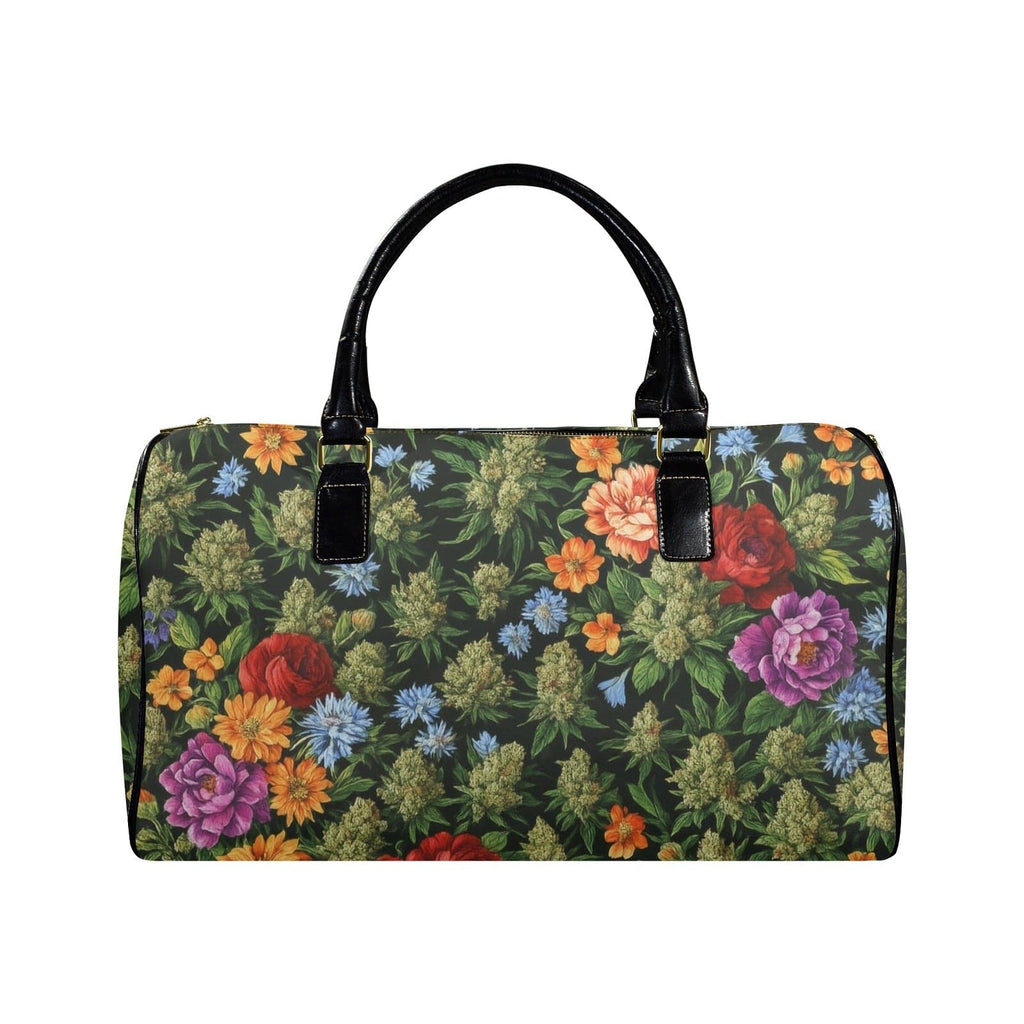 Bloom Lux Bag — side view with zip and strap detail