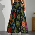 Bloom Pleated Skirt — flat lay showing full print