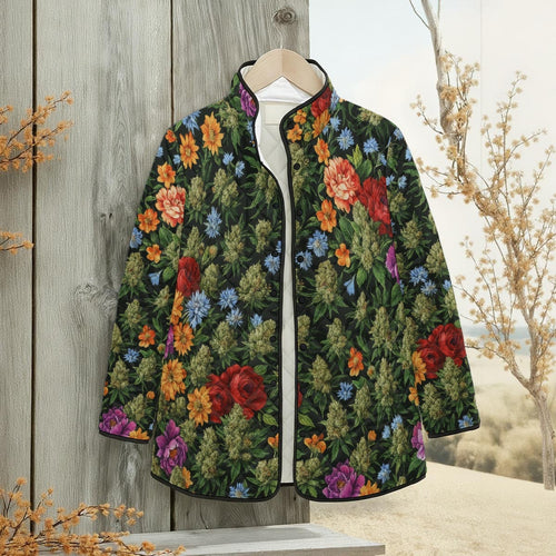 Bloom Quilted Jacket — front view showing quilted texture