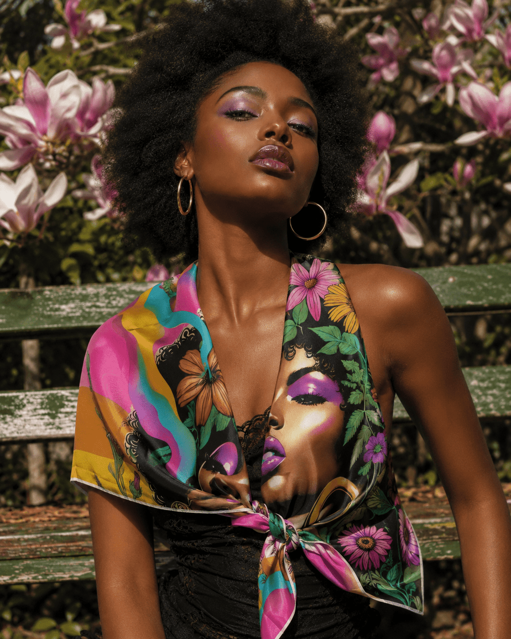 Bloom Scarf Artsadd