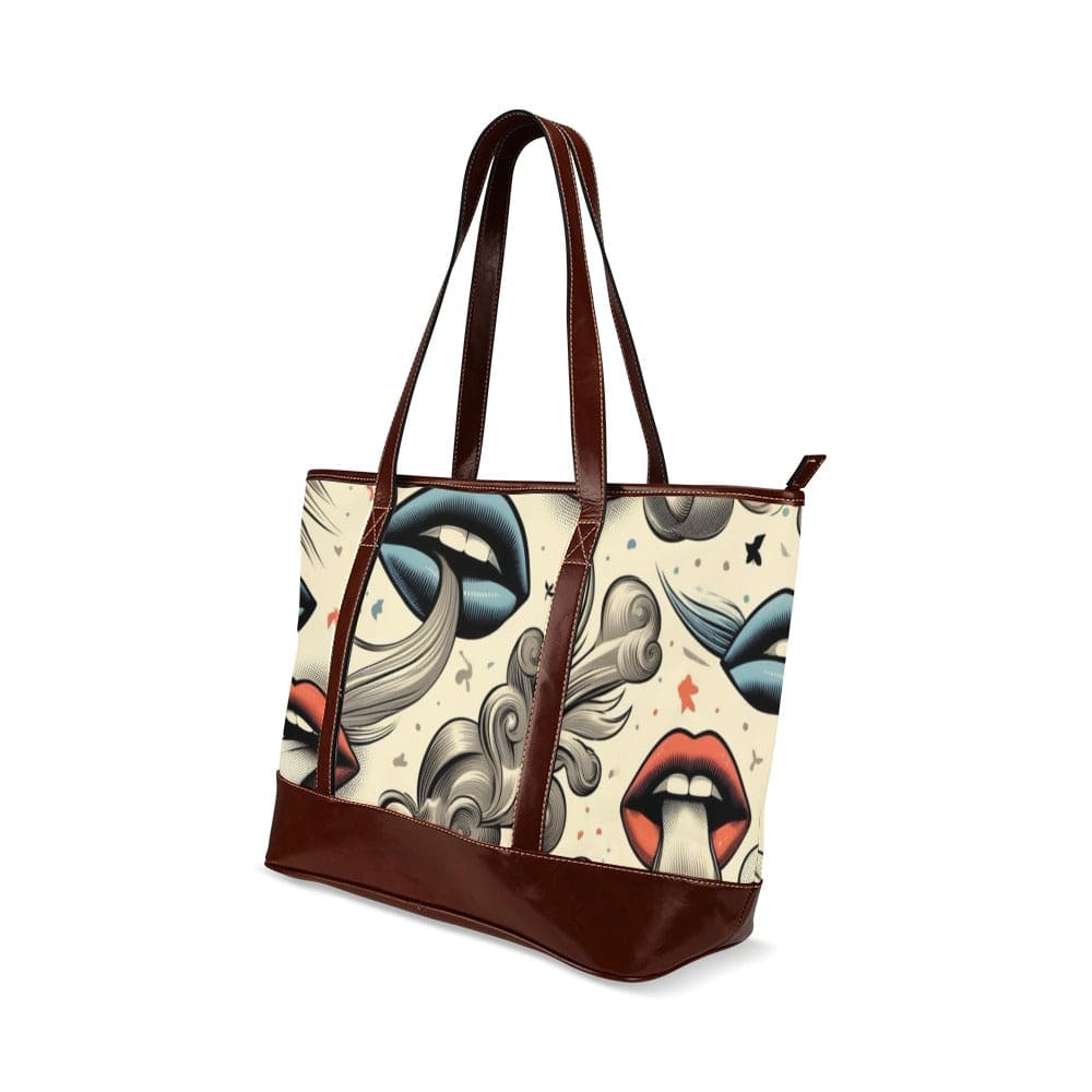 Boujie Vegan Leather Tote Bag - JANE DOPE